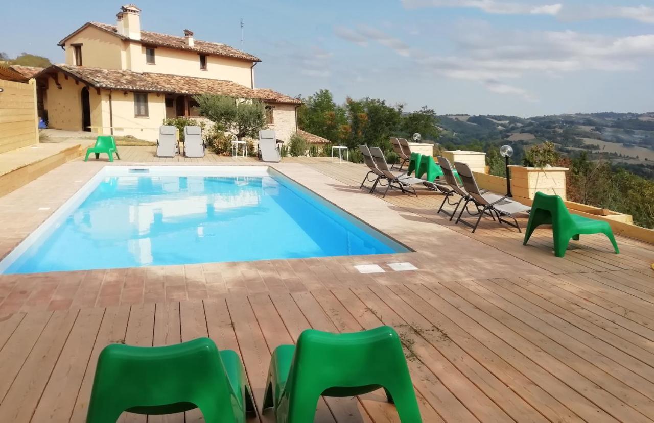 Гостьовий будинок Country House Ca' Vernaccia Урбіно Екстер'єр фото