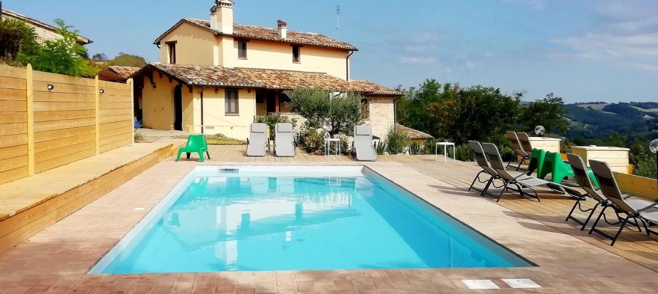 Гостьовий будинок Country House Ca' Vernaccia Урбіно Екстер'єр фото