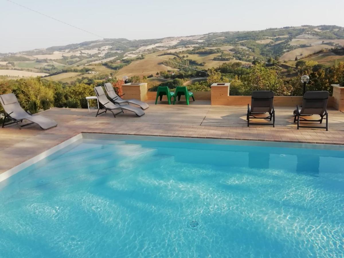 Гостьовий будинок Country House Ca' Vernaccia Урбіно Екстер'єр фото
